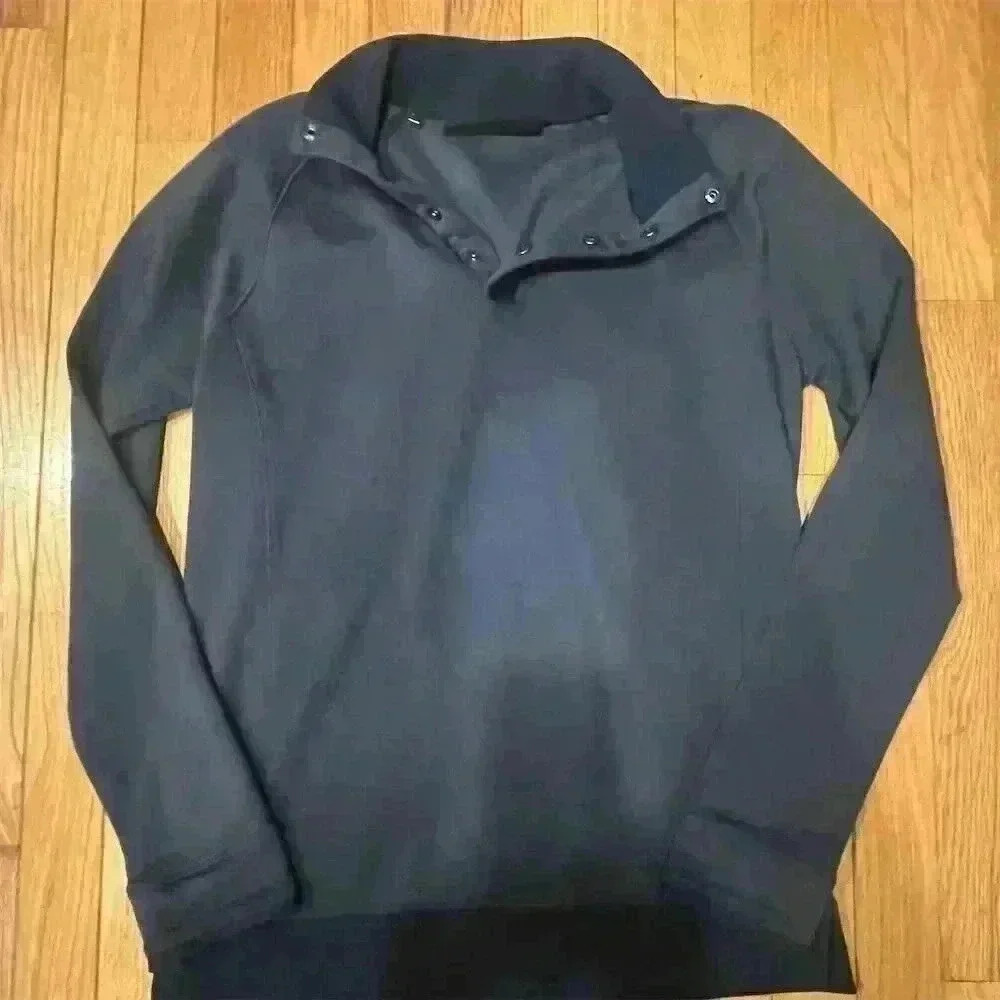 Under Armour ColdGear Kids XL Blue Mock Neck Half-Zip Long Sleeve Shirt Unisex